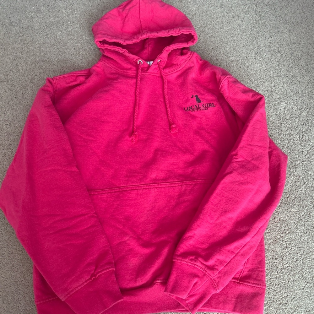 Local Girl Pink Hoodie